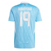 Belgicko Johan Bakayoko #19 Vonkajší futbalový dres ME 2024 Krátky Rukáv